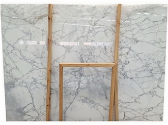 Italian Stone White Statuario Venato Marble Slabs