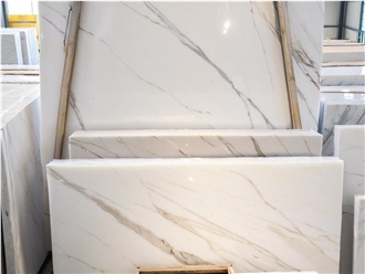 Natural Guangxi White Marble Slabs