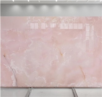 Natural Pink Onyx Slabs Natural Pink Onyx Slabs