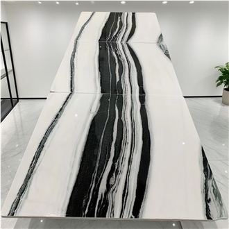 Panda White Marble Slabs