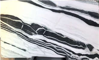 Panda White Marble Slabs