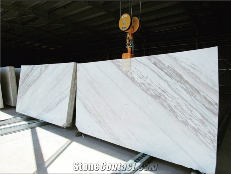 Volakas White Marble Slabs
