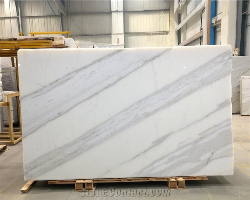 Volakas White Marble Slabs