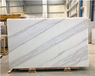 Volakas White Marble Slabs