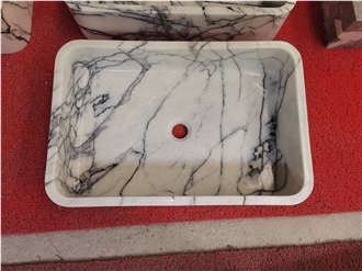 Milas Lilac Marble Wash Basins