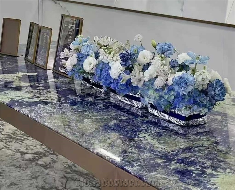 Azul Bahia Granite Table Top