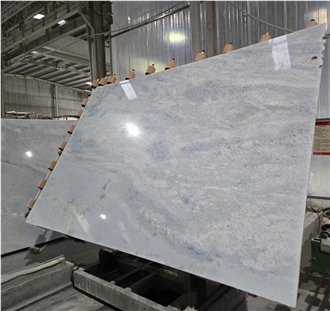 Blue Crystal Marble Slabs