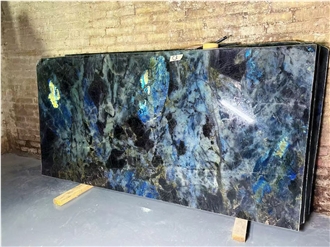 Blue Emerald Granite Big Slabs
