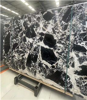 Calacatta Black Marble Slabs