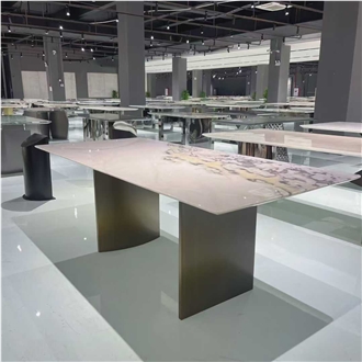 Fendi White Marble Table Cafe Table Tops