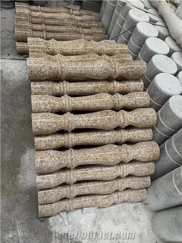 G682 Yellow Gold Granite Balustrades