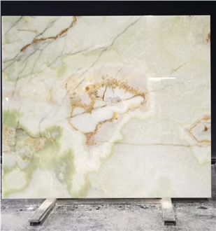 Light Jade Green Onyx Slabs Light Jade Green Onyx Slabs