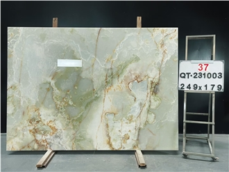 Light Jade Green Onyx Slabs