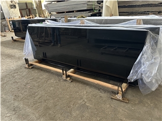 Mongolia Black Granite Polished Slabs