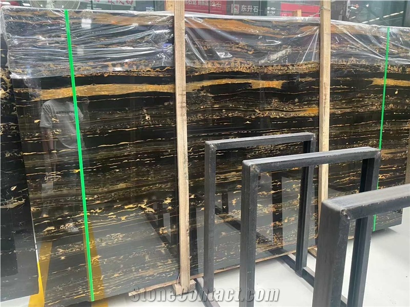 New Portoro Gold Marble Slabs