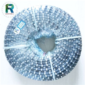 11.5Mm Roma Tools Diamond Wire Saw For Granite Mine Quarrying