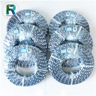 11.5Mm Roma Tools Diamond Wire Saw For Granite Mine Quarrying