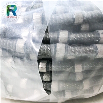 11.5Mm Roma Tools Diamond Wire Saw For Marble Mine Quarrying