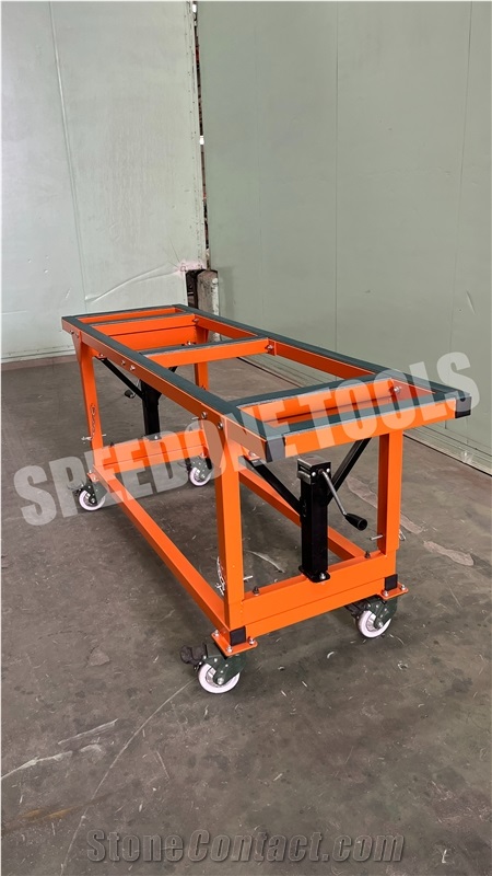 Fabrication Working Table With Leveling Posts-AA