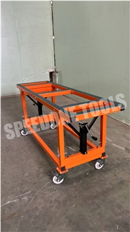Fabrication Working Table With Leveling Posts-AA