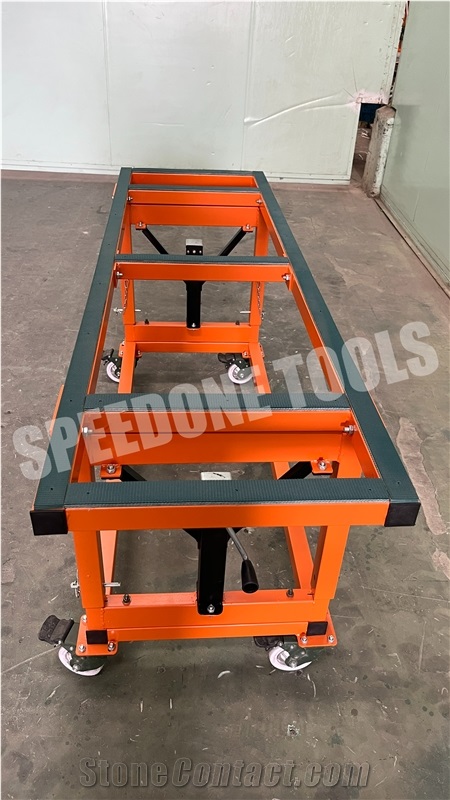 Fabrication Working Table With Leveling Posts-AA