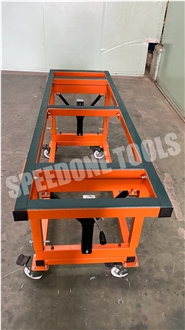 Fabrication Working Table With Leveling Posts-AA