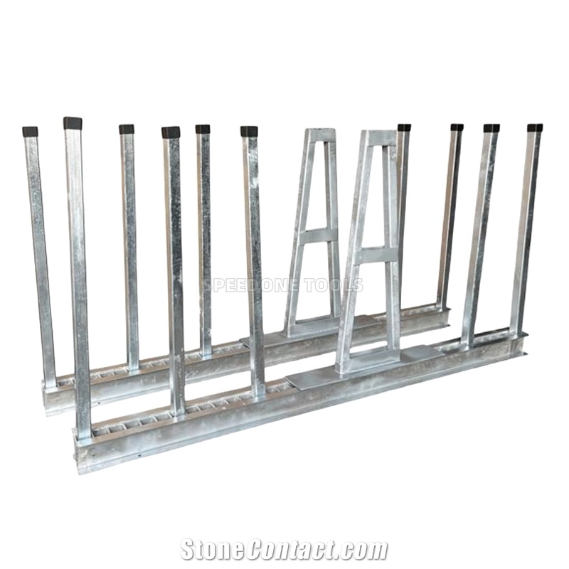 Heavy-Duty Pin-Type A-Frame Slab Storage Rack-G
