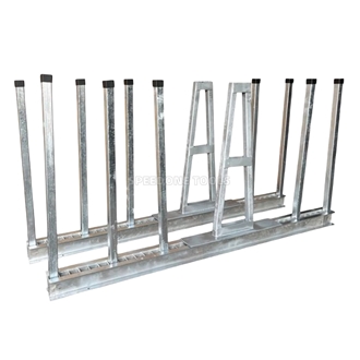 Heavy-Duty Pin-Type A-Frame Slab Storage Rack-G