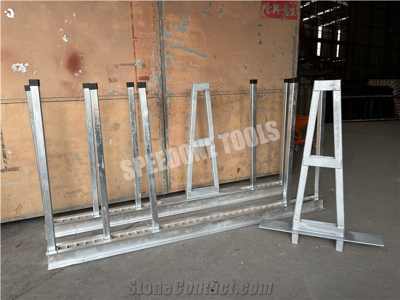 Heavy-Duty Pin-Type A-Frame Slab Storage Rack-G