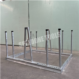 Heavy-Duty Pin-Type A-Frame Slab Storage Rack-G