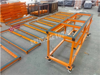 Height Adjustable Work Table JGZ-A With Tools Hanging Rod