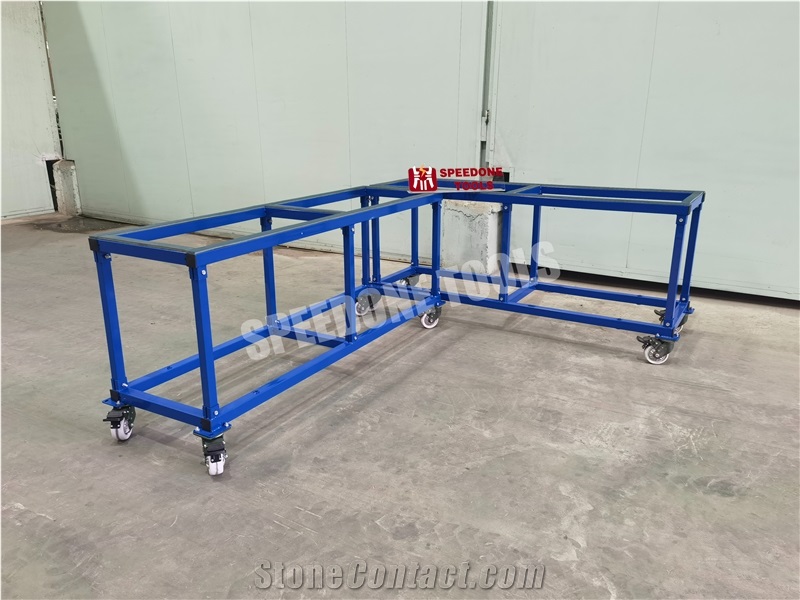 Stone Working Table (Adjustable Split Type B)