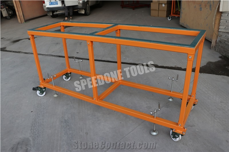 Stone Working Table (Adjustable Split Type B)