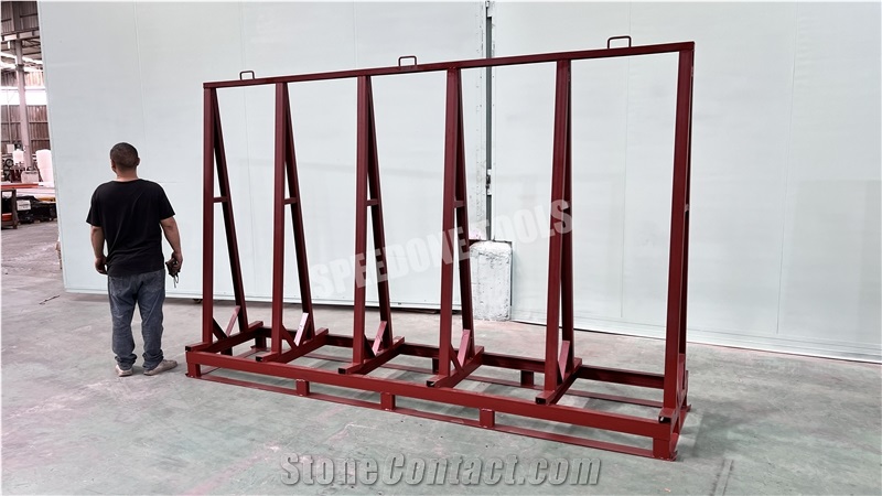 YBJ-G Porcelain And Stone A-Frame Storage Rack