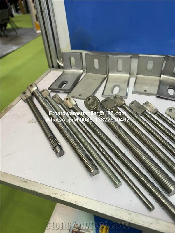 Natural Stone Wall Cladding Anchor,Z Bracket, Facade Fixing Systems