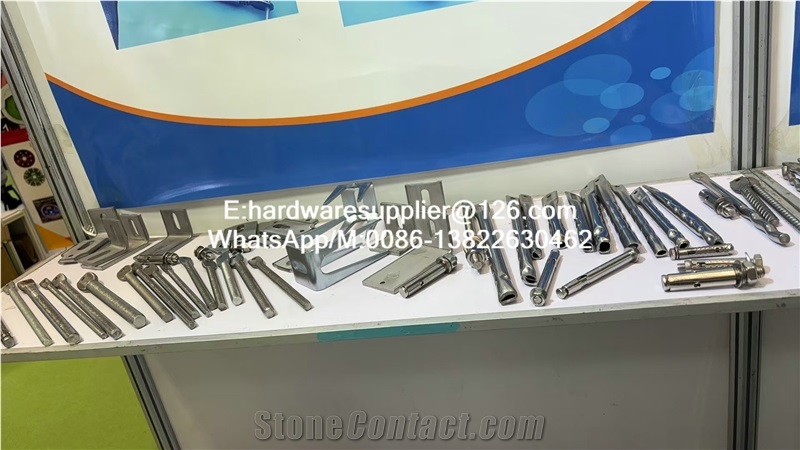 Natural Stone Wall Cladding Anchor,Z Bracket, Facade Fixing Systems