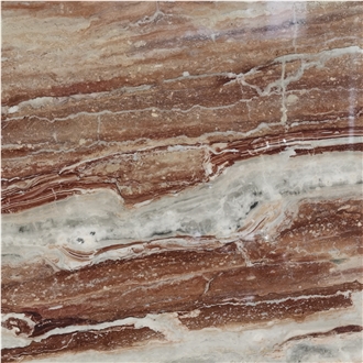 Arabescato Orobico Rosso Marble Tile