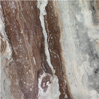 Arabescato Orobico Rosso Marble Tile