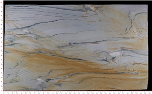 Fusion Gold Quartzite Slab