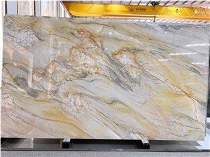 Fusion Gold Quartzite Slab