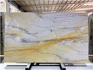 Fusion Gold Quartzite Slab