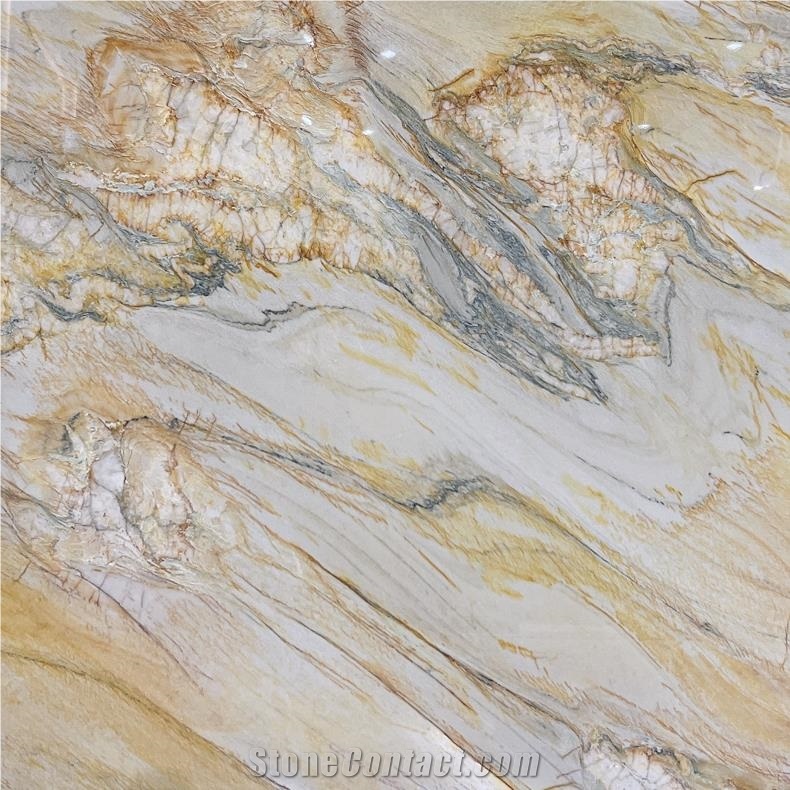 Fusion Gold Quartzite Tile