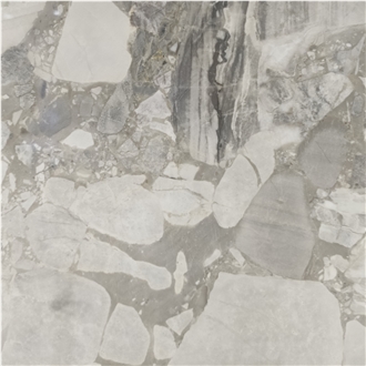 Panda Grey Marble Tile