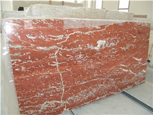 Rosso Francia Marble Slab