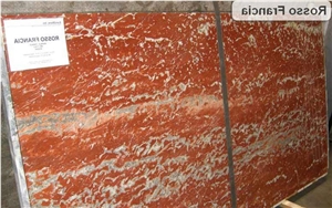 Rosso Francia Marble Slab