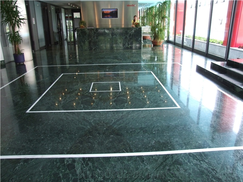 Verde Alpi Chiaro Marble Finished Product