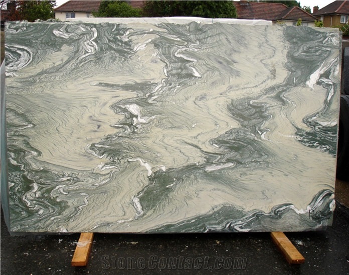 Verde Luana Marble Slab