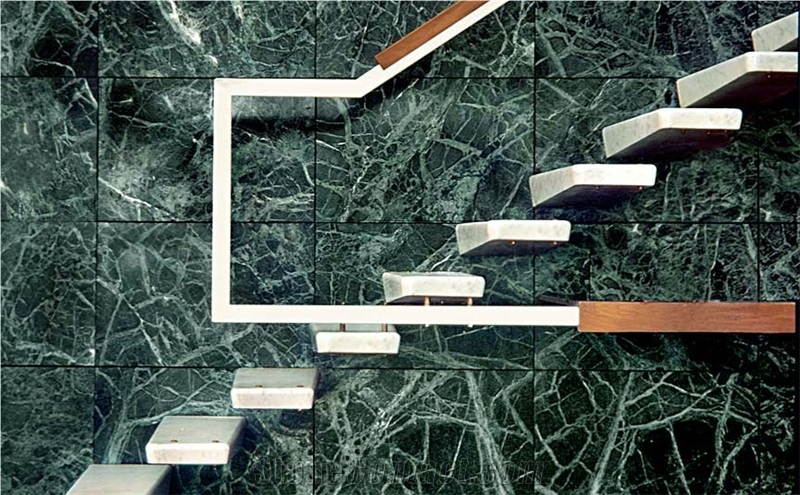 Verde Patricia Scuro Marble Finished Product