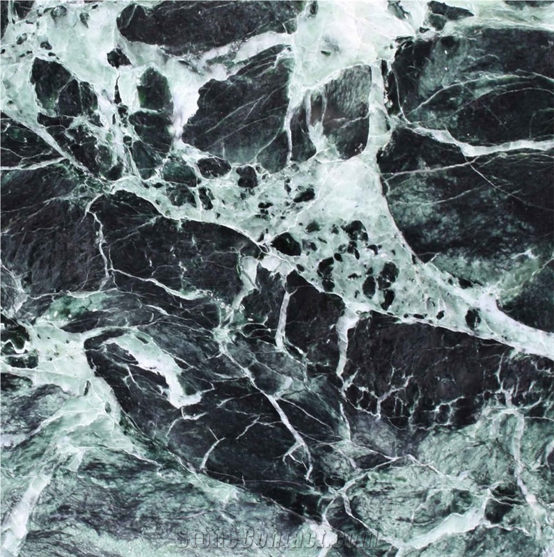Verde Saint Denis Marble Tile