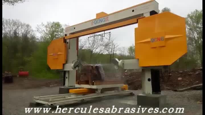 Cnc profiling wire saw machine